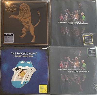 Lot 142 - THE ROLLING STONES - CONTEMPORARY RELEASE LPs PLUS CD BOX SETS