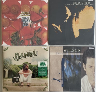 Lot 144 - BRIAN/DENNIS WILSON - LP COLLECTION