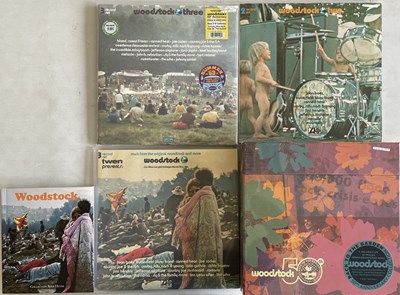 Lot 152 - WOODSTOCK - LP COLLECTION (PLUS BOOK)