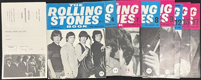 Lot 45 - THE ROLLING STONES - FAN CLUB MEMBERSHIP / STONES MONTHLY MAGS.