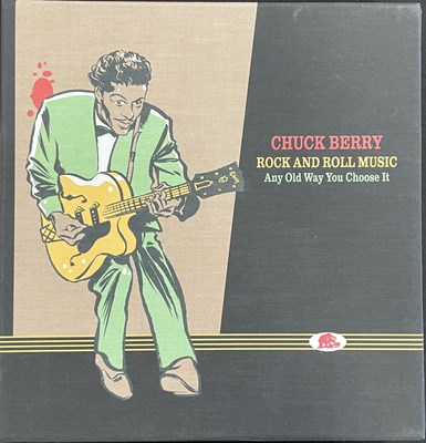 Lot 156 - CHUCK BERRY - ROCK AND ROLL MUSIC AND OLD WAY YOU CHOOSE IT (16 x CD BOX SET)