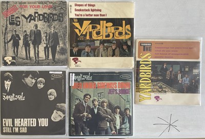 Lot 158 - THE YARDBIRDS - FRENCH/GERMAN ORIGINAL EPs/7" PICTURE SLEEVES