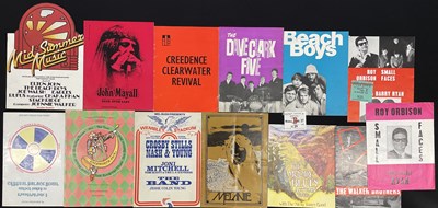 Lot 50 - 1960S/70S PROGRAMMES AND TICKET STUB INC SMALL FACES.