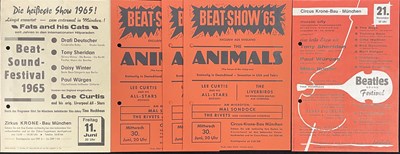 Lot 52 - 1960S GERMAN BEAT HANDBILLS.