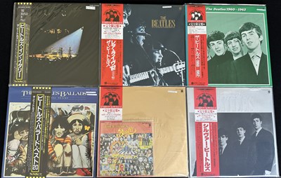 Lot 166 - THE BEATLES - JAPANESE PRESSING LPs