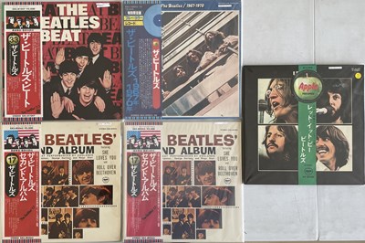 Lot 172 - THE BEATLES - JAPANESE PRESSING LPs