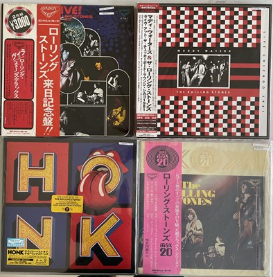 Lot 180 - THE ROLLING STONES - JAPANESE PRESSING LPs