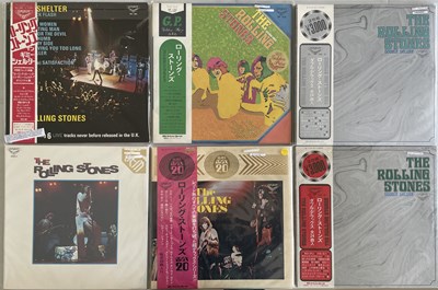 Lot 198 - THE ROLLING STONES - JAPANESE PRESSING LPs.