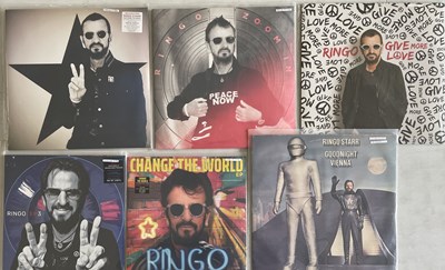 Lot 207 - RINGO STARR - LP/10" COLLECTION