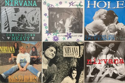 Lot 51 - NIRVANA AND RELATED - 7" PACK (PRIVATE RELEASES)