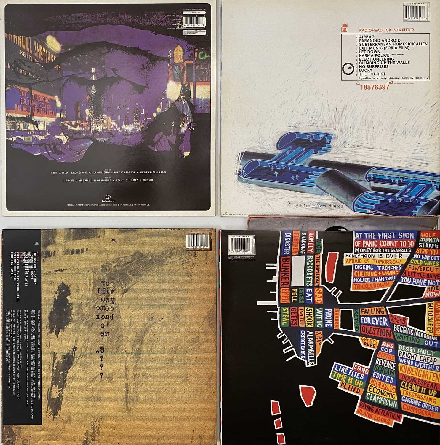 Lot 57 - RADIOHEAD - LP RARITIES PACK