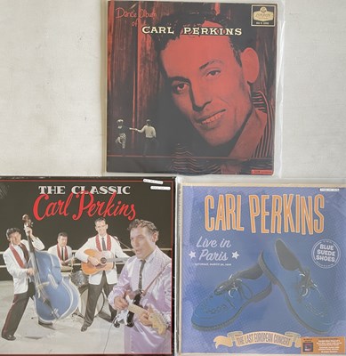 Lot 230 - CARL PERKINS - LPs/CD BOX SET