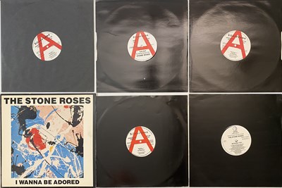 Lot 62 - THE STONE ROSES - 12" PACK (PROMOS/ OVERSEAS/ COLOURED VINYL)