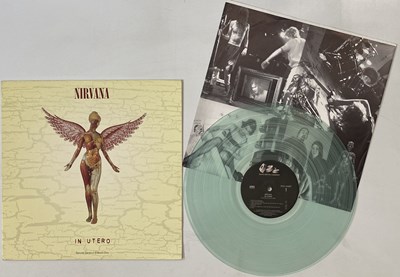 Lot 41 - NIRVANA - IN UTERO LP (US CLEAR VINYL - GEFFEN DGC-24607)