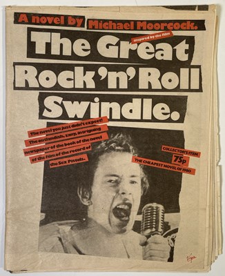 Lot 571 - THE SEX PISTOLS - ORIGINAL GREAT ROCK'N'ROLL SWINDLE NEWSPAPER / DAVID BOWIE PRESSBOOK.