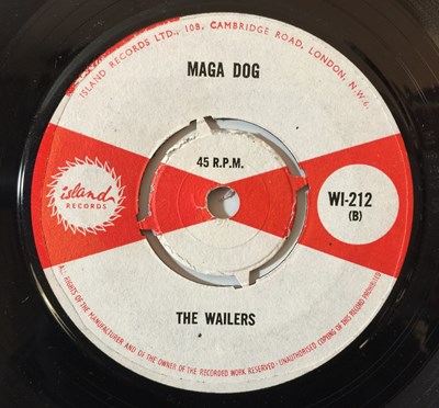 Lot 205 - THE WAILERS - HOOLIGAN/ MAGA DOG UK 7'' (WI-212)