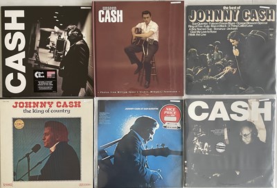 Lot 254 - JOHNNY CASH - LP COLLECTION