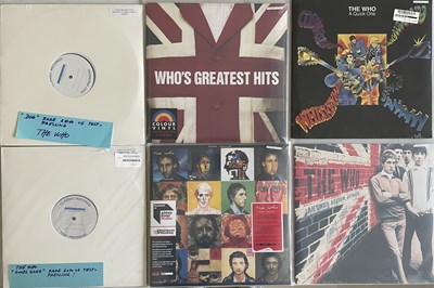 Lot 260 - THE WHO - CONTEMPORARY PRESSING LPs PLUS CLASSIC RECORDS TEST PRESSING 12"