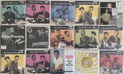 Lot 218 - ELVIS PRESLEY - 7"/10" BOX SET (CONTEMPORARY PRESSINGS)