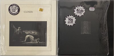 Lot 140 - JOY DIVISION - CLOSER (TRANSLUCENT RED)/ UNKNOWN PLEASURES LP PACK