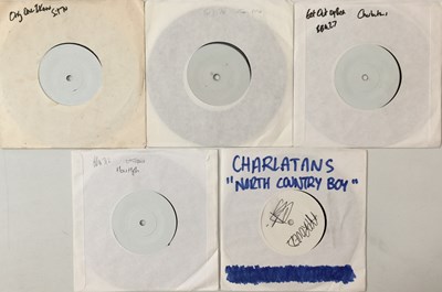 Lot 142 - THE CHARLATANS - 7" TEST PRESSINGS PACK