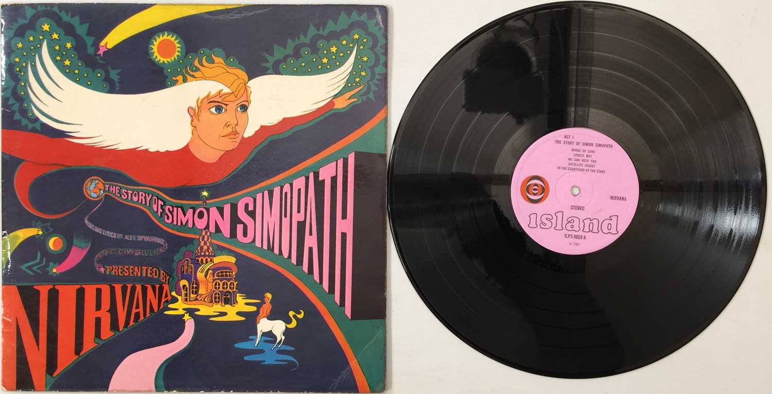 Lot 86 - NIRVANA - THE STORY OF SIMON SIMOPATH LP (ILPS-9059 - UK STEREO ORIGINAL PRESSING)