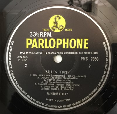 Lot 90 - RAINBOW FFOLLY - SALLIES FFORTH LP (PMC 7050 - UK ORIGINAL MONO PRESSING)