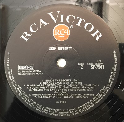 Lot 91 - SKIP BIFFERTY - SKIP BIFFERTY LP (SF-7941 - UK ORIGINAL STEREO 'RED DOT')