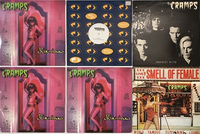 Lot 163 - THE CRAMPS - LPs/ 12"/ 10" PACK (INC COLOURED VINYL/ PROMO)