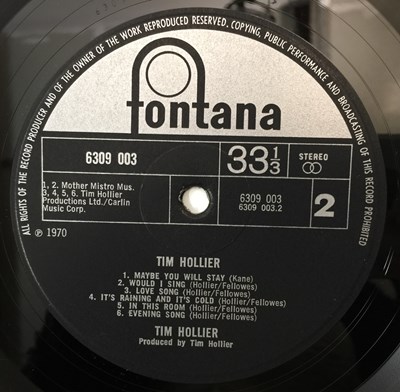 Lot 95 - TIM HOLLIER - TIM HOLLIER LP (6309 003 - UK ORIGINAL)