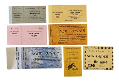 Lot 304 - NEW ORDER TICKET COLLECTION