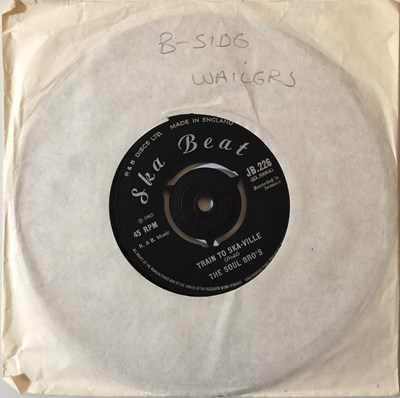 Lot 206 - THE WAILERS/ THE SOUL BRO'S - TRAIN TO SKA-VILLE/ I MADE A MISTAKE UK 7'' (JB