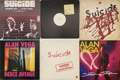 Lot 181 - SUICIDE & ALAN VEGA - LP/ 12" PACK (INC PROMO)