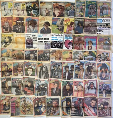 Lot 126 - 60S/70/80S RECORD MIRROR MAGAZINES.