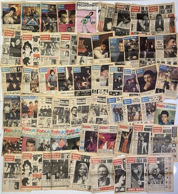 Lot 127 - 60S RECORD MIRROR/MELODY MAKER MAGAZINES.