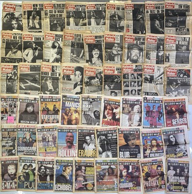 Lot 129 - C 1990S MELODY MAKER MAGAZINES.