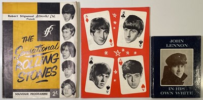 Lot 267 - BEATLES - CONCERT PROGRAMME / 1ST ED IN HIS OWN WRITE.