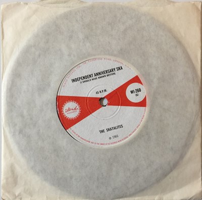 Lot 207 - THE SKATALITES/ THE WAILERS - INDEPENDENT ANNIVERSARY SKA/ JUMBIE JAMBOREE UK 7'' (WI-260)