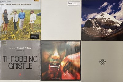 Lot 128 - THROBBING GRISTLE - LP PACK