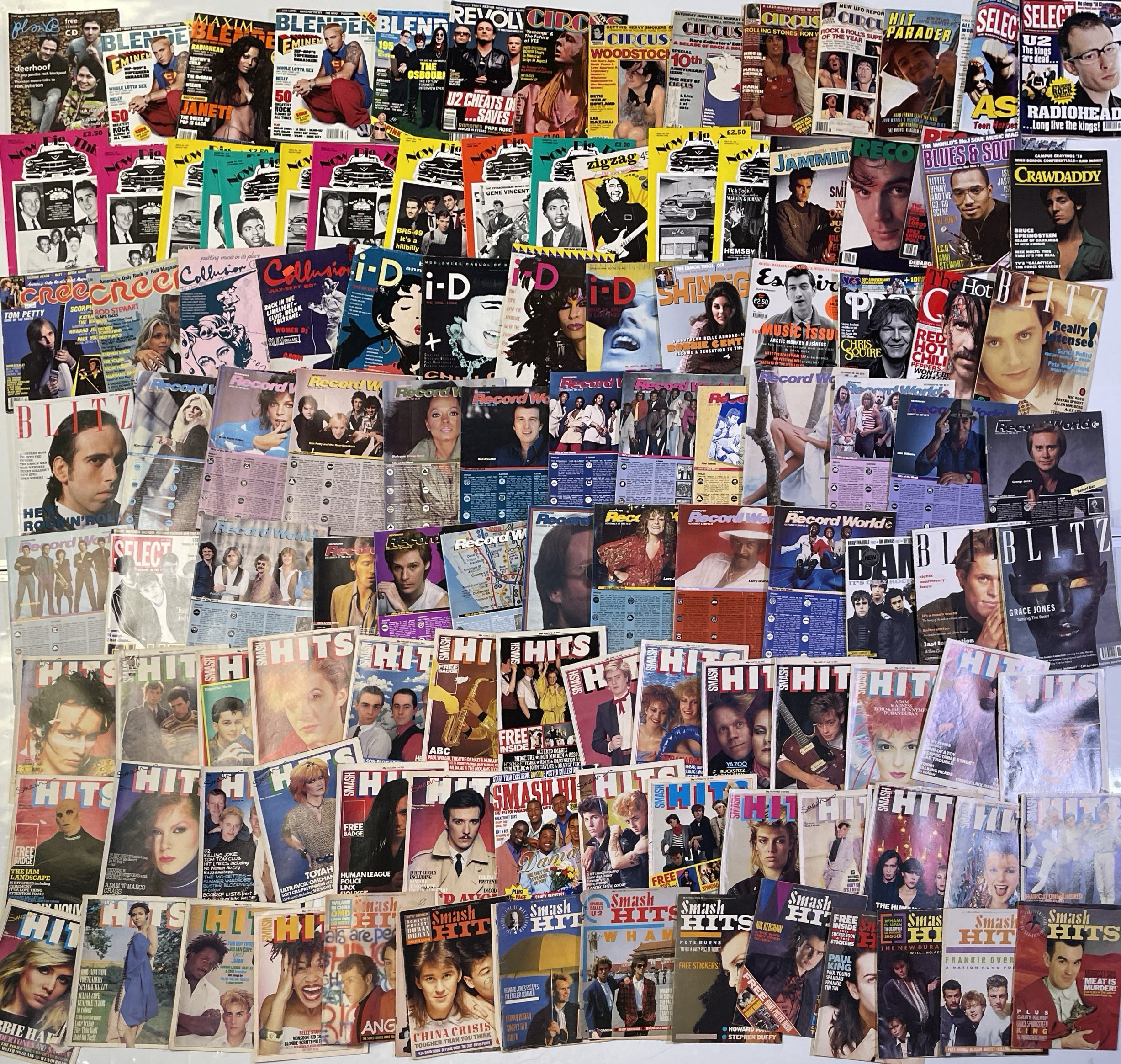 Lot 137 - VARIOUS MAGAZINES (THE WIRE, SMASH HITS, NOW