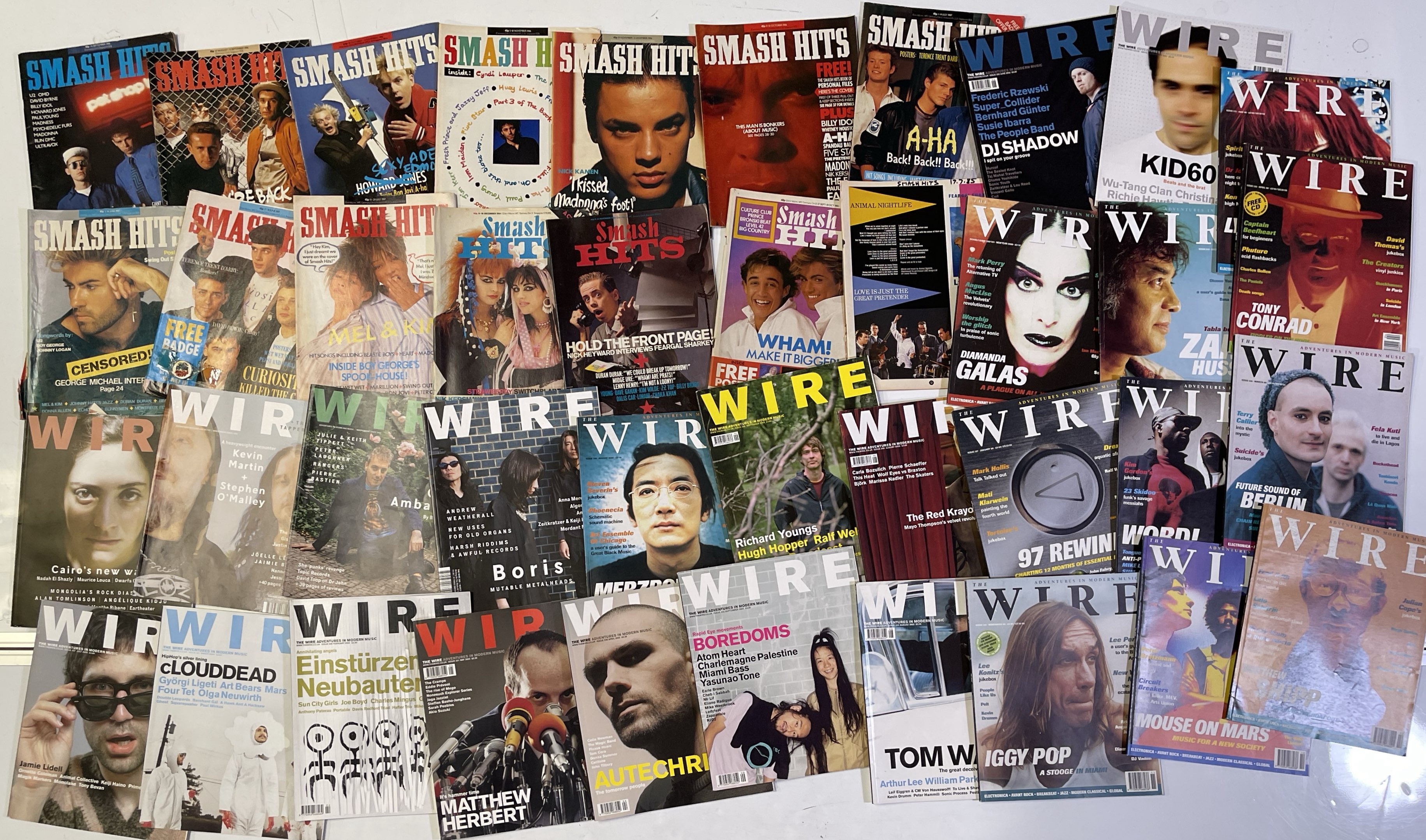 Lot 137 - VARIOUS MAGAZINES (THE WIRE, SMASH HITS, NOW