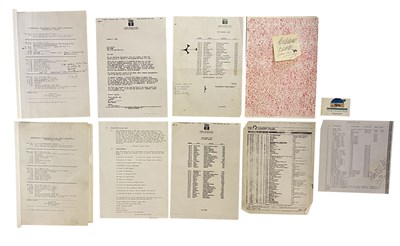 Lot 319 - NEW ORDER 1980'S TOUR ITINERARIES