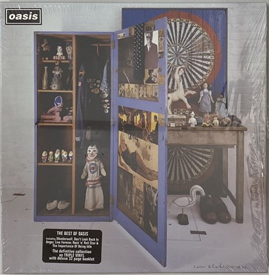 Lot 215 - OASIS - STOP THE CLOCKS LP BOX SET (RKIDLP36)