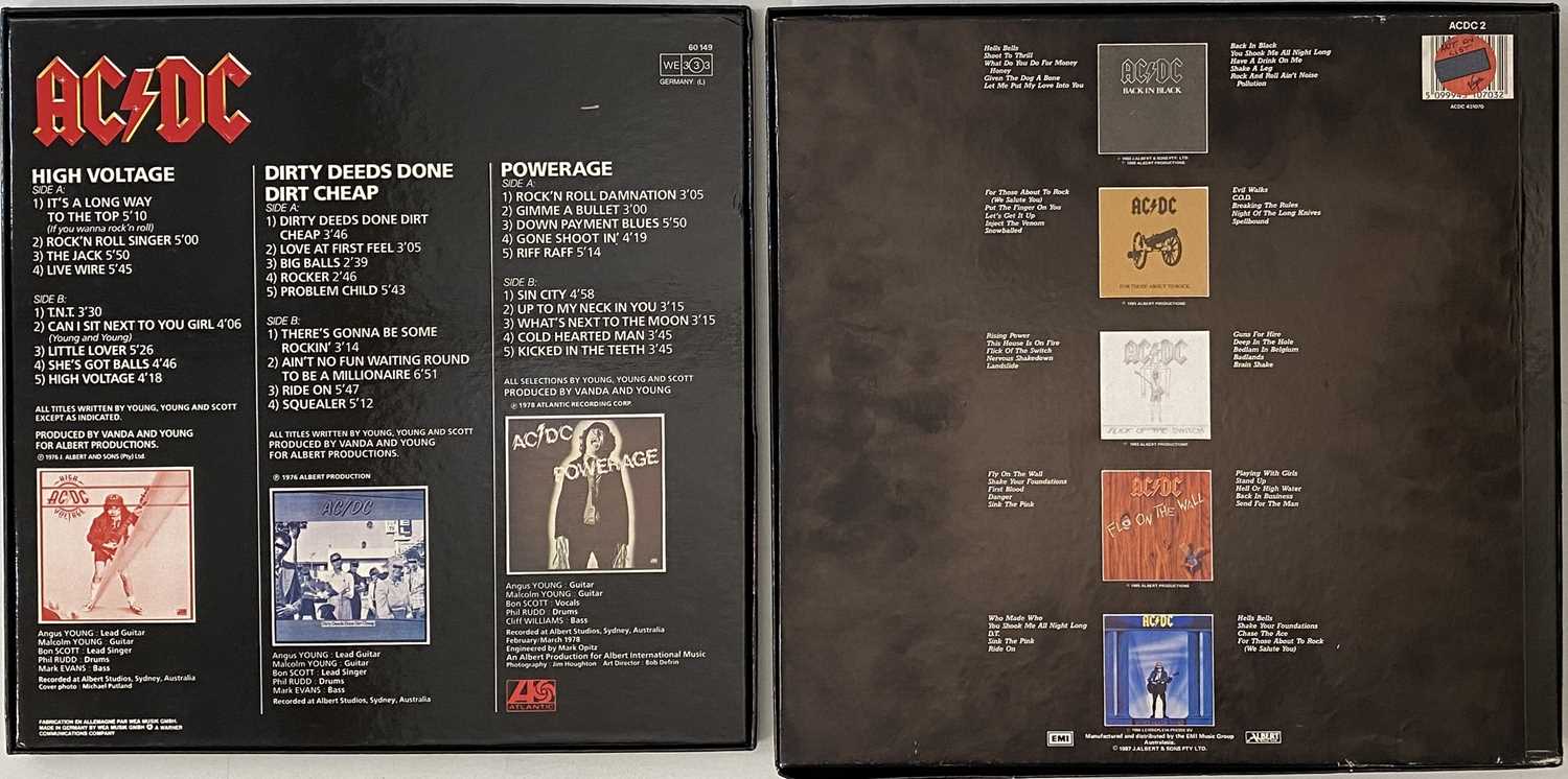 Lot 221 - AC/DC - BOX SETS