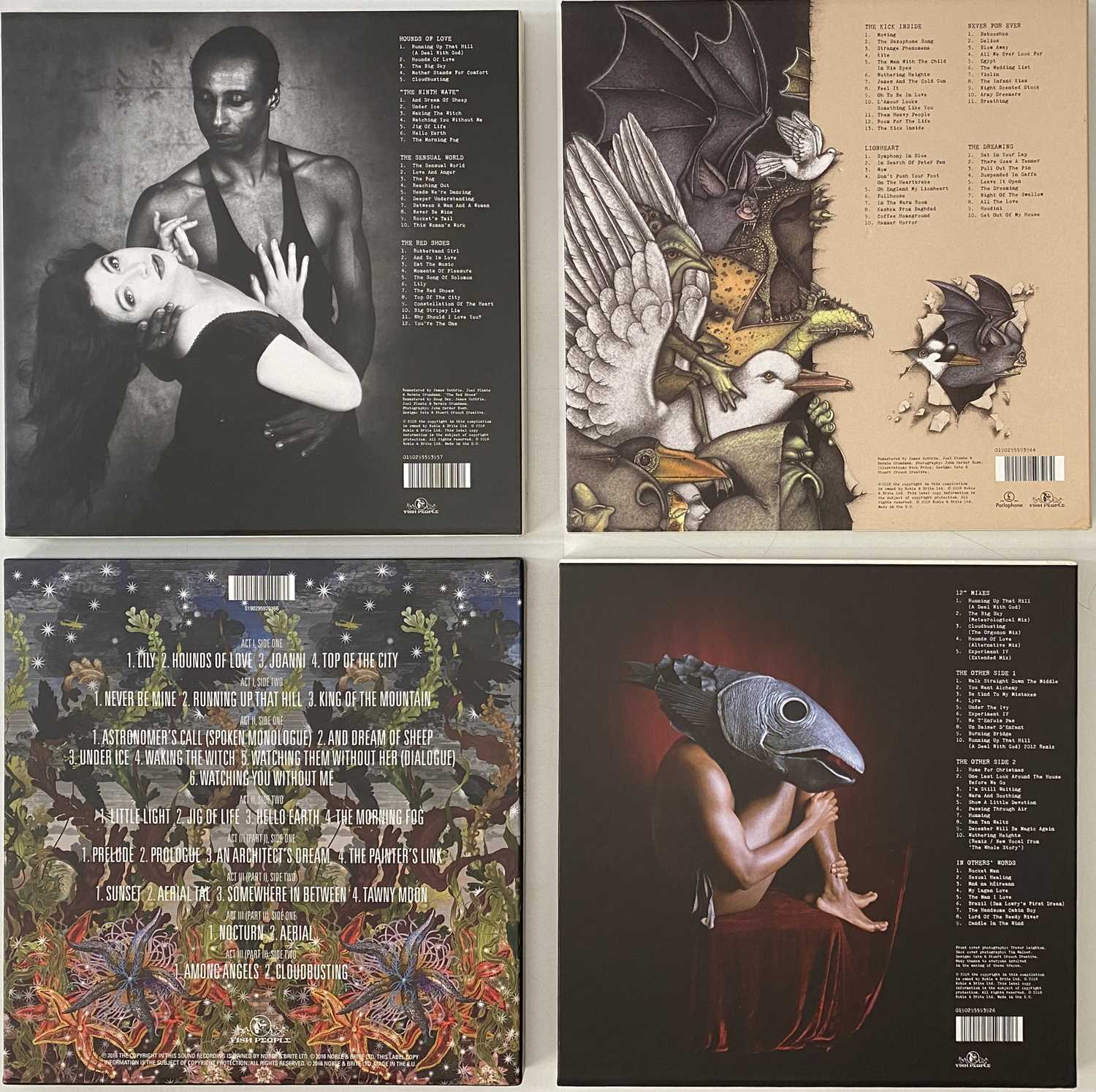 Bush Lp Lot 225 - KATE BUSH - REMASTERED LP BOX SETS