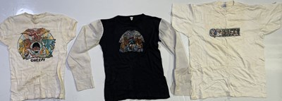 Lot 455 - QUEEN - VINTAGE AND ORIGINAL 1970S CONCERT/TOUR T-SHIRTS.