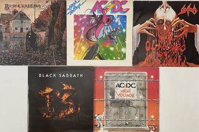 Lot 607 - HEAVY ROCK & METAL - LP RARITIES PACK