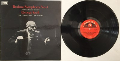 Lot 623 - GEORGE SZELL - BRAHMS: SYMPHONY NO.4 LP (UK ORIGINAL - COLUMBIA - SAX 5292)