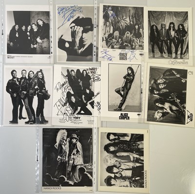 Lot 315 - HARD ROCK / METAL / HAIR METAL AUOTGRAPH COLLECTION.