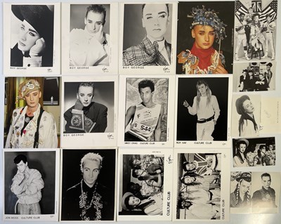 Lot 269 - CULTURE CLUB / BOY GEORGE - AUTOGRAPHS AND PROMO PHOTOS.